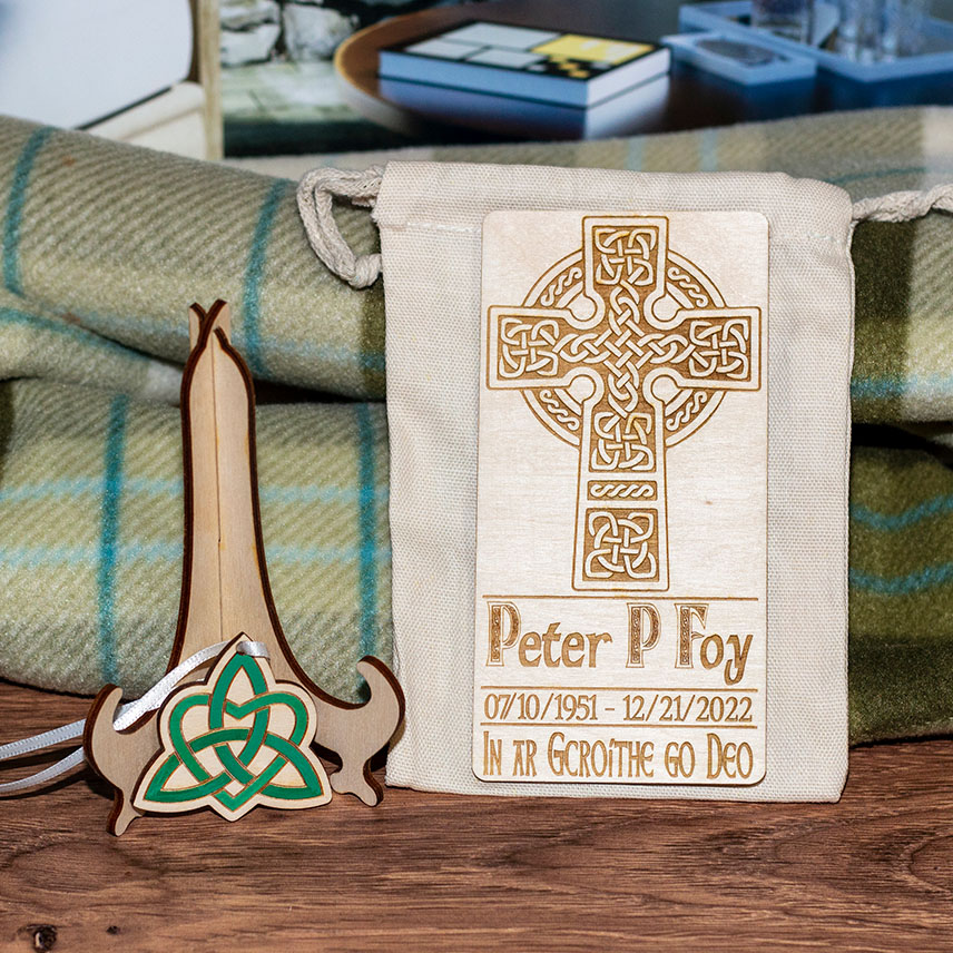 Custom wood photo engraving